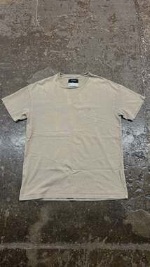 Purple Brand Beige Short Sleeve Logo T-Shirt
